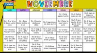 ¡Llegamos a noviembre con un calendario matemático especialmente diseñado para educación infantil! Este recurso es ideal para introducir a los más pequeños en el mundo de las matemáticas de forma […]