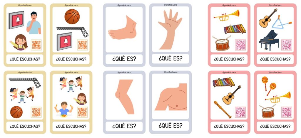 🧠✨ Diseñadas para ofrecer una experiencia interactiva y multisensorial, estas tarjetas son perfectas para fomentar el desarrollo del lenguaje expresivo y comprensivo. 🎨 34 tarjetas de estimulación visual (colores, estaciones, […]