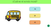 El objetivo principal de esta actividad es que los alumnos identifiquen el sonido inicial de una palabra que aparece a través de un dibujo. Para ello, se les presentará una […]