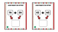 El siguiente recurso consiste en una serie de tarjetas que contienen la unión de dos sílabas en cada una. Por ejemplo, en una tarjeta podría aparecer la sílaba «ca» y […]