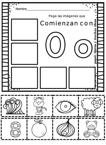 Aprendo las vocales recorta y pega manipulativo didáctico -Orientacion ...
