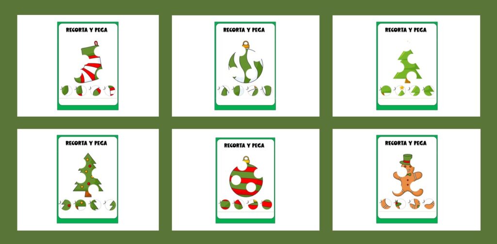 ¡Seguimos con la diversión navideña! Este segundo cuaderno de recorta y pega especial Navidad está diseñado para trabajar la atención, la motricidad fina y la concentración de los niños. Una […]