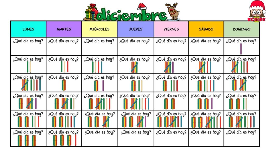 Con el mes de diciembre llega una oportunidad fantástica para reforzar las habilidades matemáticas de los niños a través de actividades prácticas y divertidas. Hoy te presentamos un calendario matemático […]