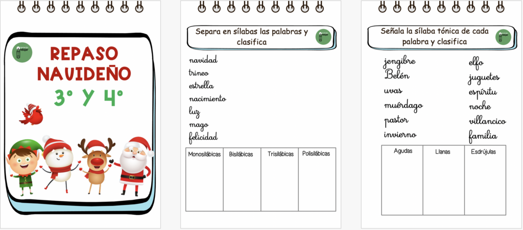 ¡La Navidad es una excelente oportunidad para reforzar lo aprendido durante el año escolar! Hemos diseñado dos completos cuadernos de repaso navideño, uno para tercero y otro para cuarto de […]