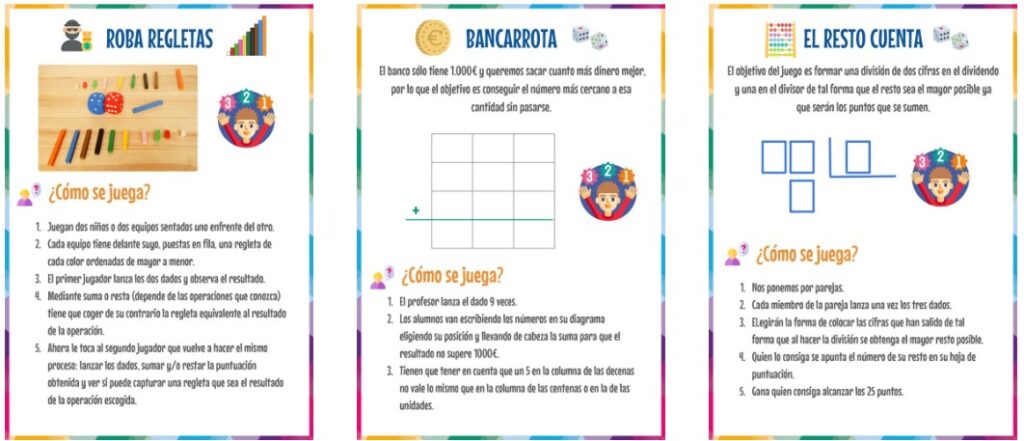 ¿Quieres que tus clases sean más dinámicas y entretenidas? Te presentamos tres juegos educativos con dados que combinan diversión y aprendizaje. Estos juegos son ideales para reforzar conceptos matemáticos como […]