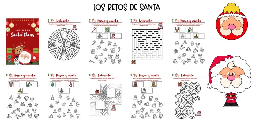 tas fiestas, diviértete con una serie de retos y actividades navideñas con Santa Claus como protagonista. Este cuaderno es ideal para desarrollar habilidades cognitivas y de atención a través de […]