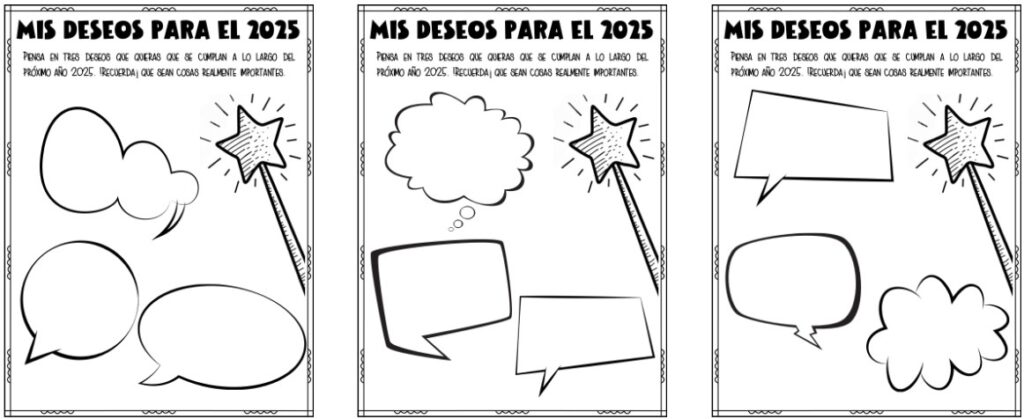 Comienza el año nuevo de manera reflexiva y creativa con estas fichas de deseos para el 2025. Diseñadas para que niños y niñas expresen sus sueños y metas, estas actividades […]