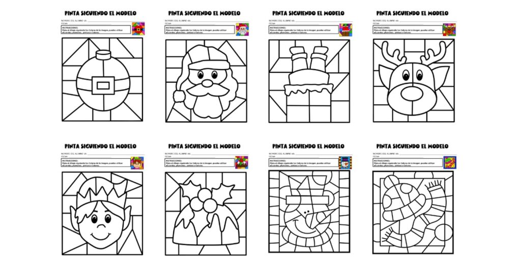 ¡La Navidad es el momento perfecto para dar rienda suelta a la creatividad! Te presentamos un recurso especial de vidrieras navideñas para colorear siguiendo un modelo. Estas actividades son ideales […]