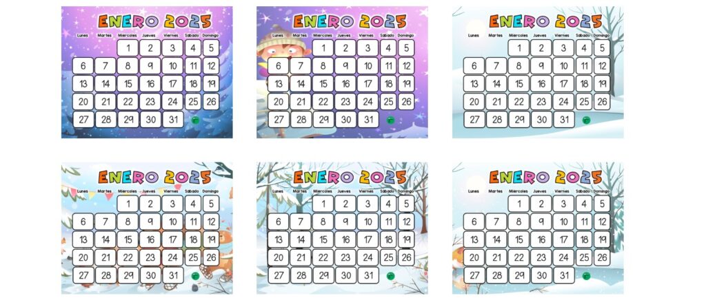 ¡Comienza el año 2025 con estilo y organización en tu aula! Hemos creado una selección de calendarios de enero 2025 con diseños variados, perfectos para decorar tus clases y mantener […]