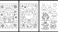 Los dibujos para colorear con temática navideña son una actividad ideal para mantener a los niños entretenidos durante las vacaciones. Nuestra colección incluye imágenes de Papá Noel, renos, árboles de […]