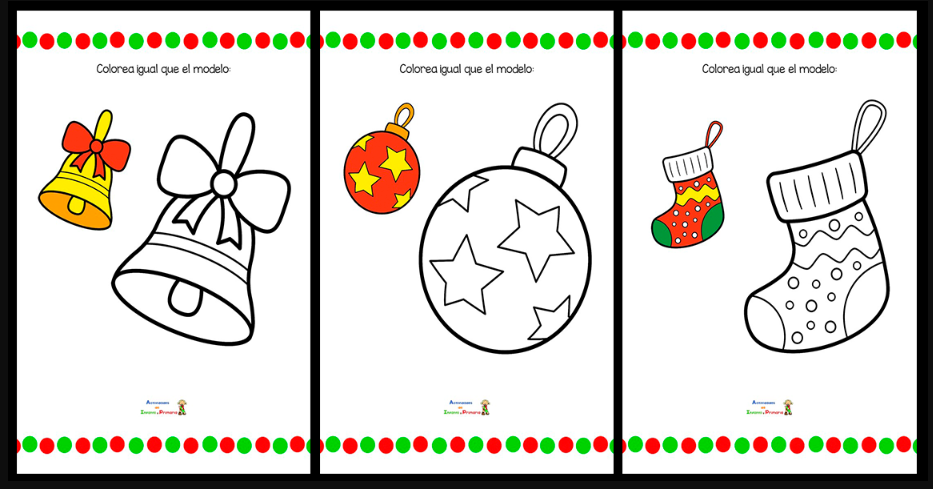 Os compartimos a continuación, un recurso educativo diseñado para potenciar el desarrollo de los más pequeños: una colección de dibujos que los niños deben colorear siguiendo un modelo. Esta actividad, […]