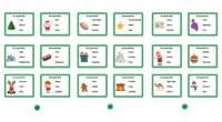 Este juego es sencillo y muy entretenido. Cada tarjeta contiene el dibujo de un elemento típico de la Navidad (como «árbol de Navidad», «muñeco de nieve» o «villancicos») que los […]