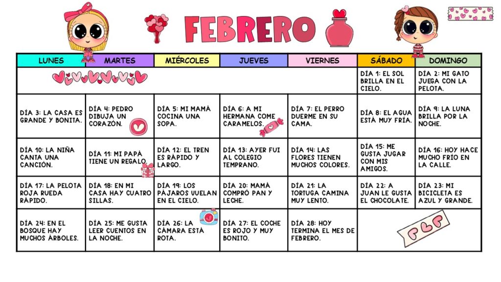 Consejos para aplicar estos dictados ✅ Leer despacio cada frase, permitiendo que el niño la escriba a su ritmo.✅ Repetir la frase completa, después palabra por palabra si es necesario.✅ […]