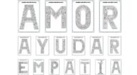 Hemos preparado varios archivos de palabras relacionadas con la paz para así poder decorar nuestars clases, al estar en formato de letras mandala nuestros alumnos las pueden colorear y así […]