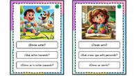 una serie de tarjetas visuales diseñadas para fomentar el desarrollo del lenguaje y el razonamiento en los estudiantes. Estas tarjetas contienen imágenes claras y simples, y están acompañadas de preguntas […]