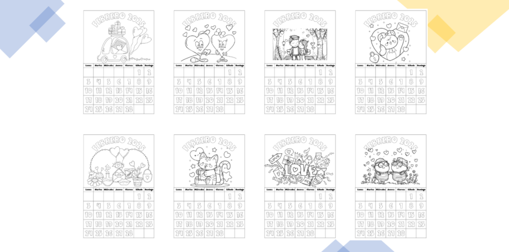 Os hemos preparado estos Bonitos calendarios mes de febrero 2025 para colorear y decorar tu clase. Para hacerlos te pueden ayudar tus alumnos/as. Pueden colorearlos como más les guste, están […]