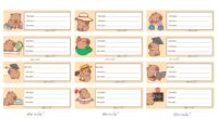 Os compartimos una colección única de etiquetas escolares con los adorables y modernos dibujos de Capibara, perfectas para darle un toque fantástico a los cuadernos y libros del colegio. Estas […]