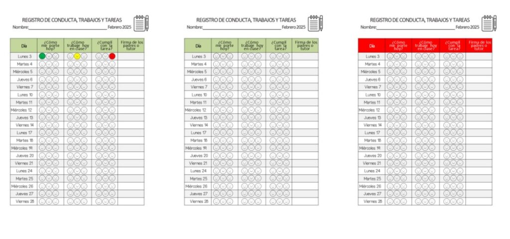 Formato  en pdf y editable en power point para llevar un registro diario y dar a conocer el estado del trabo  de los alumnos a sus padres y/o tutores, en […]