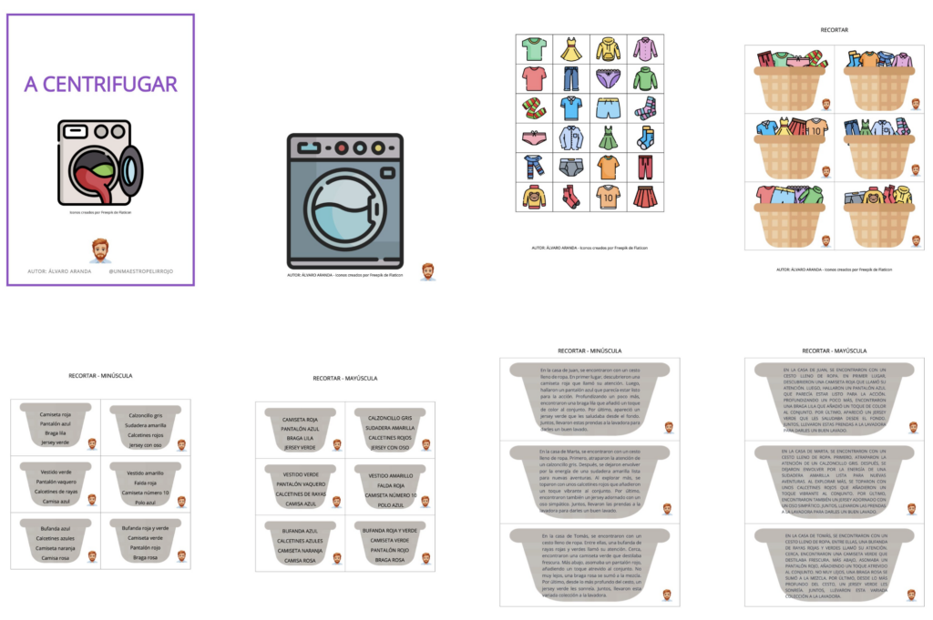 🖐️ CUADERNOS MANIPULATIVOS 🔹 MATERIAL ESCOLAR Y PRENDAS DE VESTIR. 🔠 Disponible en mayúscula y minúscula. ℹ️ Este recurso está diseñado para abordar diferentes niveles de habilidades cognitivas y de […]