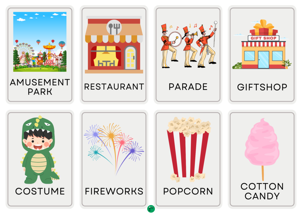 Hoy compartimos un material educativo ideal para enseñar vocabulario en inglés de forma visual y divertida: Flashcards del Vocabulario de los Parques de Atracciones. Estas tarjetas coloridas están diseñadas para facilitar el aprendizaje de […]