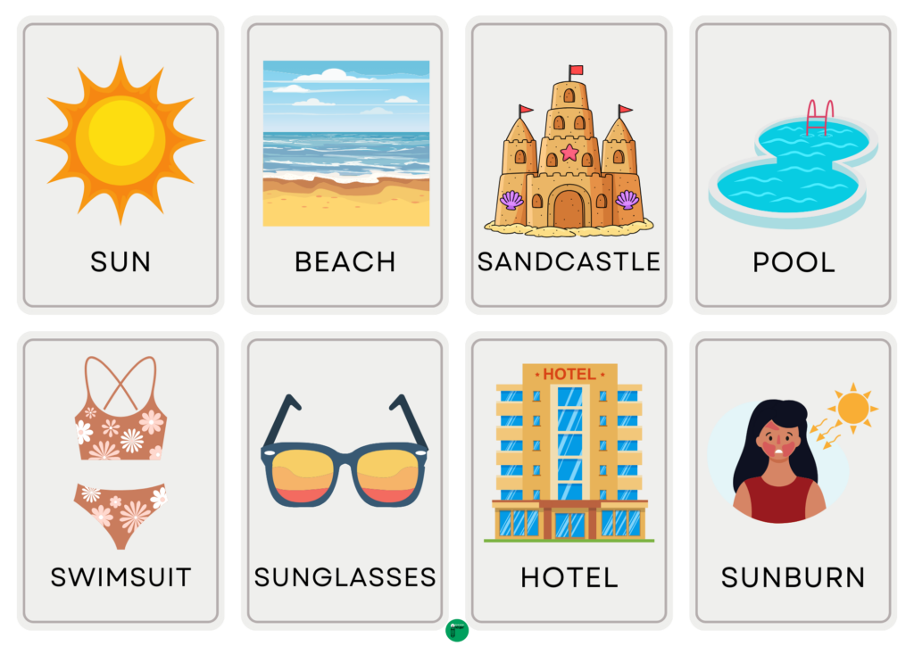 Hoy compartimos un material educativo ideal para enseñar vocabulario en inglés de forma visual y divertida: Flashcards del Vocabulario del Verano. Estas tarjetas coloridas están diseñadas para facilitar el aprendizaje de palabras en inglés […]