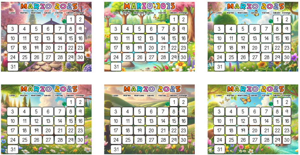 ¡Marzo ha llegado y con él, nuestros preciosos calendarios para que puedas organizar tus actividades de la mejor manera! Estos calendarios imprimibles son ideales para el aula, el hogar o […]
