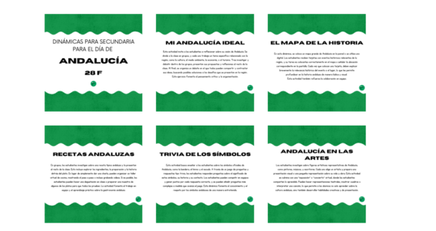 Recopilatorio de los 20 materiales Día de Andalucía todas las etapas ...