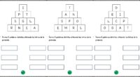 A continuación, os traemos unas fichas especiales en las que los alumnos deberán formar palabras a partir de una pirámide de letras. Cada ficha presenta una pirámide de letras, y […]