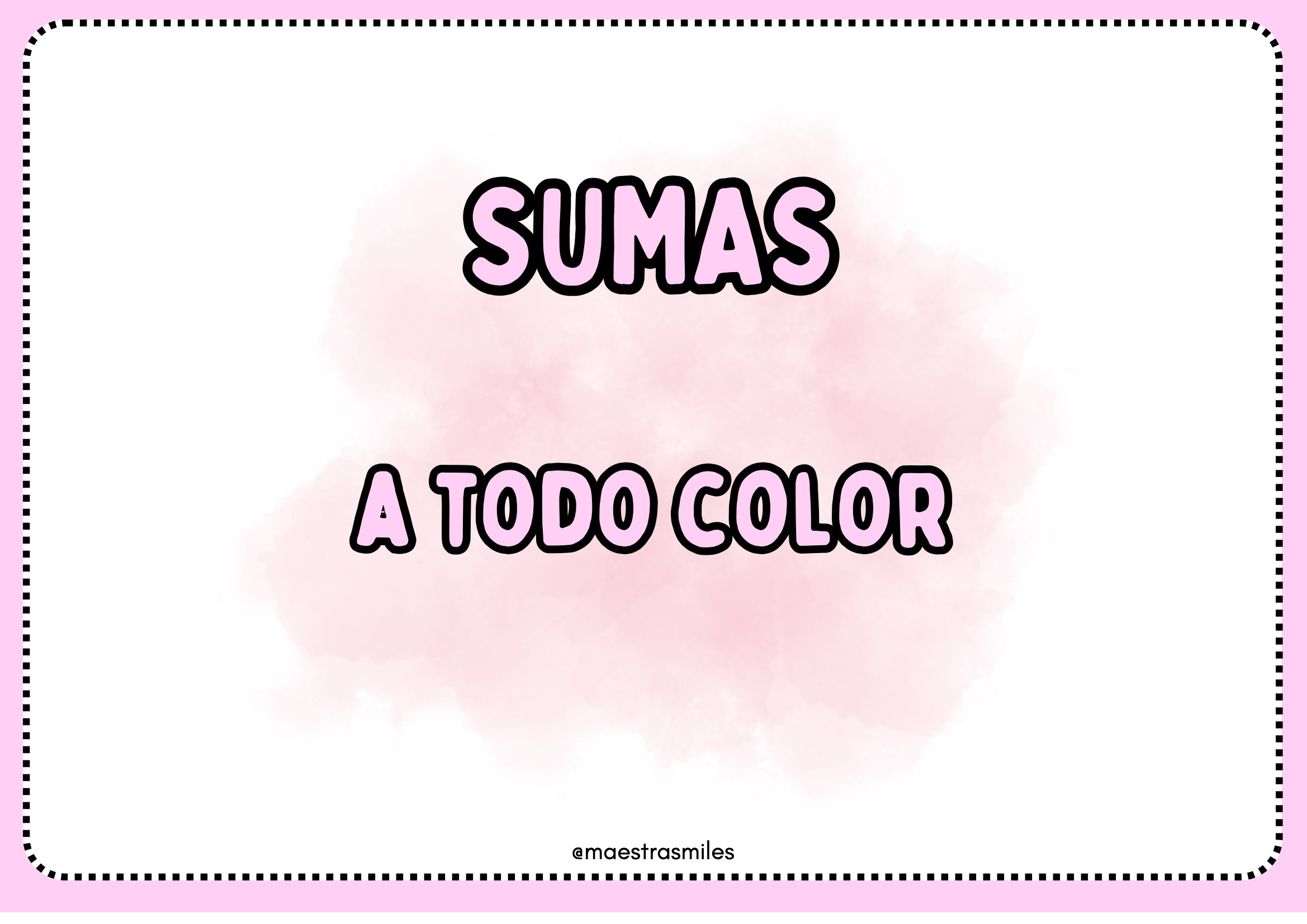 CUADERNO DE SUMAS Y RESTAS SIN LLEVADAS 24 - Orientación Andújar ...