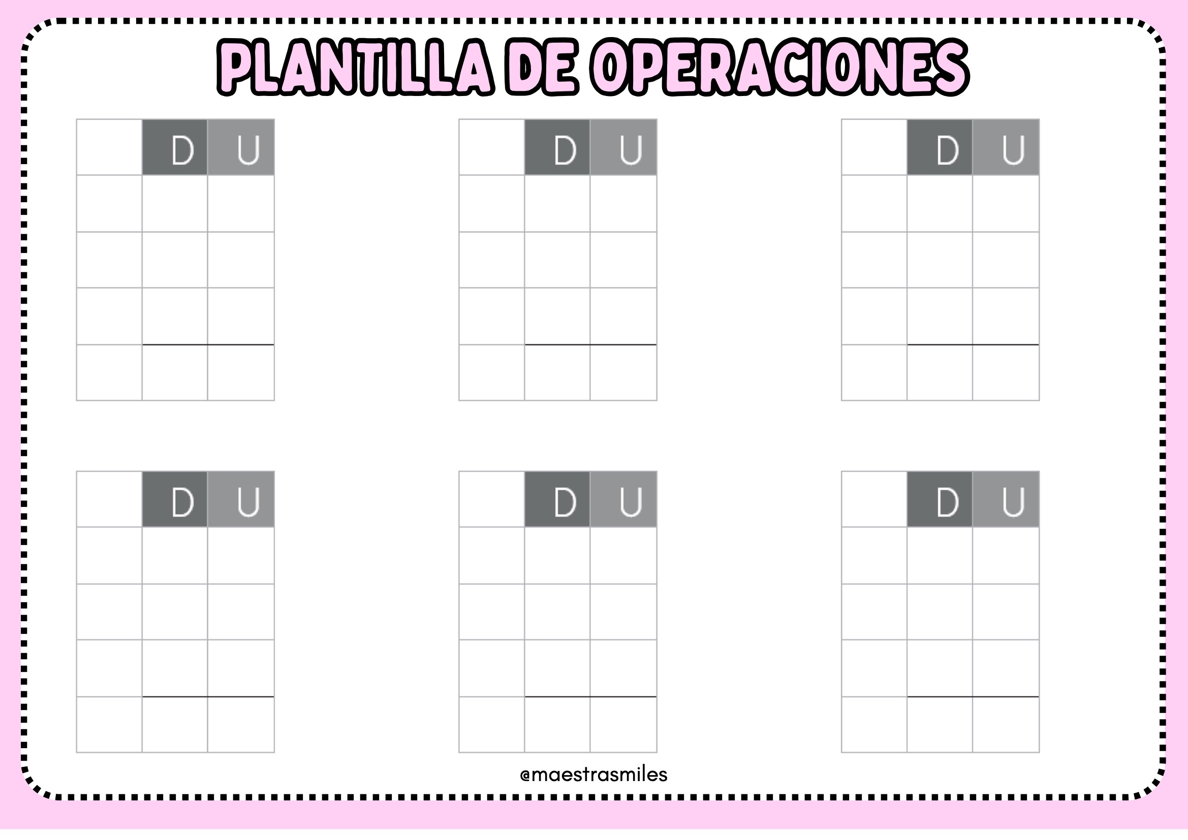 CUADERNO DE SUMAS Y RESTAS SIN LLEVADAS 3 - Orientación Andújar ...