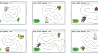Estas bonitas fichas están diseñadas para que los más pequeños puedan mejorar su precisión y coordinación mientras se divierten. Con motivos de animales, estas actividades capturan la atención de los […]
