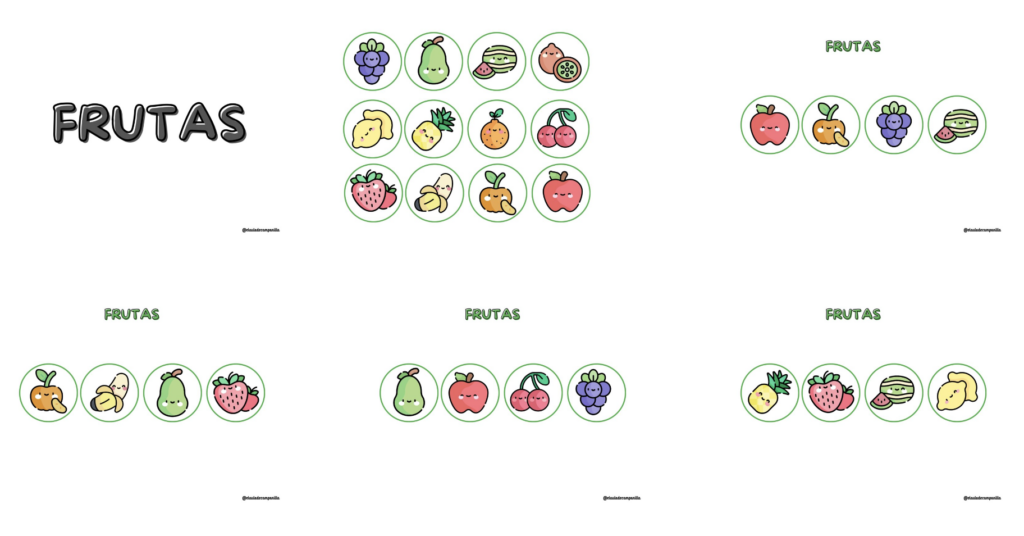 Desarrollar la atención visual es clave para el aprendizaje infantil, y qué mejor manera de hacerlo que a través de actividades coloridas y divertidas con frutas. Este cuaderno está diseñado […]