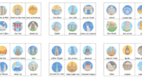 El aprendizaje del vocabulario y la categorización semántica es esencial en la enseñanza estructurada, especialmente en educación especial y metodología TEACCH. Estas flashcards de monumentos del mundo están diseñadas para […]
