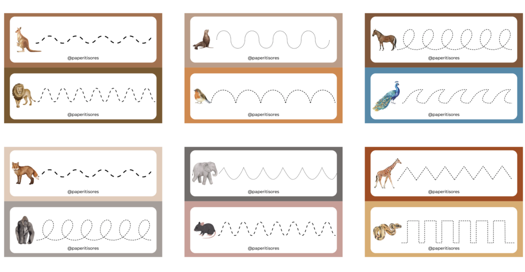 ¡Aprender a trazar nunca fue tan divertido! Este material está diseñado especialmente para educación infantil, combinando la grafomotricidad con la temática de los animales salvajes, ideal para desarrollar la motricidad […]