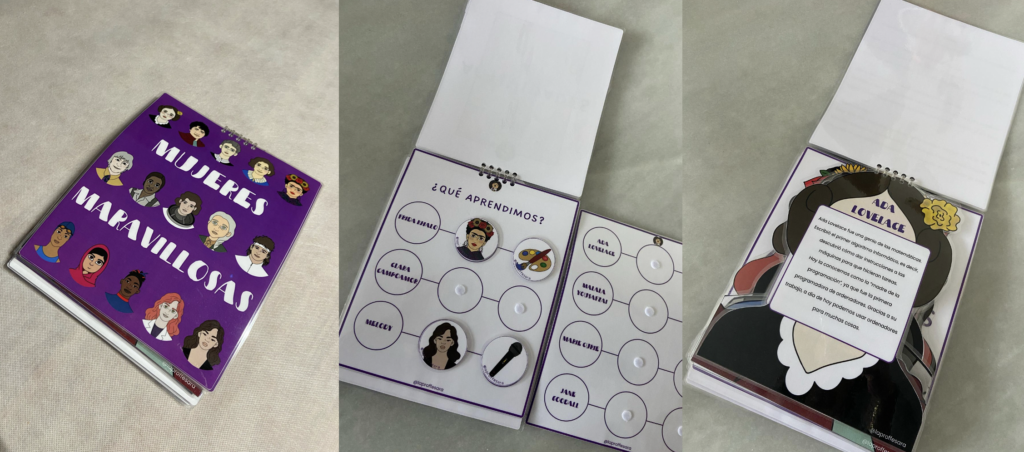 ✨MUJERES MARAVILLOSAS✨ cuaderno compartido con nosortros por la @laproffesara He preparado un cuaderno interactivo por medio del cual nuestros peques descubrirán algunas de las grandes mujeres de la historia y […]