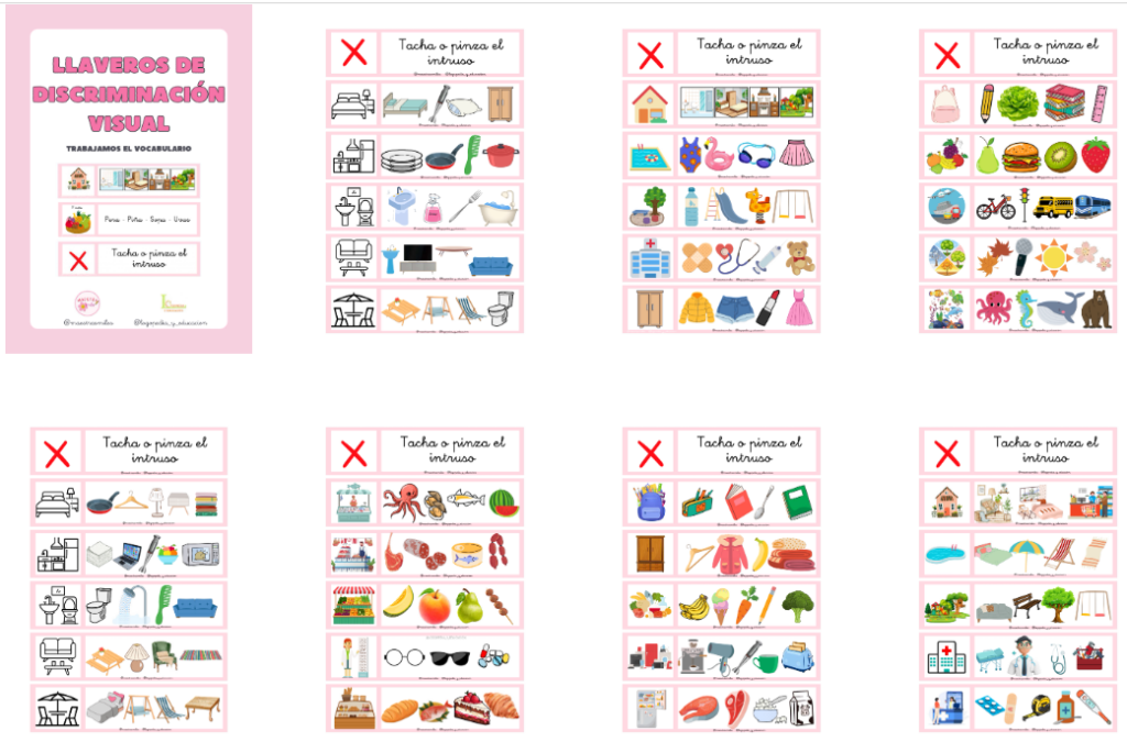 ¡Hooooola! 👋✨ @logopedia_y_educacion y @maestrasmiles y @orientacionandujarNos hemos juntado para crear este llavero manipulativo, perfecto para trabajar el vocabulario y la atención visual de manera divertida y significativa. 🧠✨ 🔎Podrás…✅ Identificar y tachar o […]