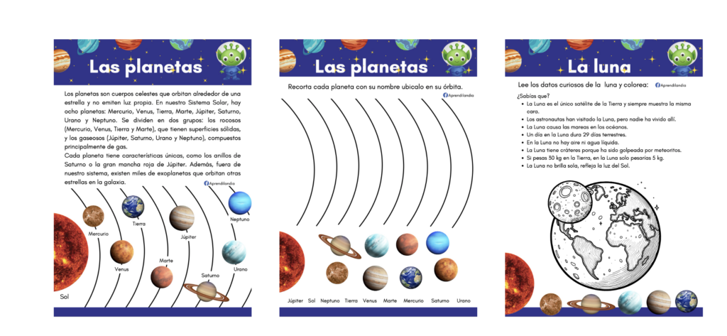Viajar por el espacio y descubrir el sistema solar ahora es posible con este cuadernito educativo lleno de actividades divertidas, ilustraciones y aprendizajes significativos. Ideal para introducir a los niños […]
