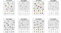 Estas fichas son ideales para reforzar el reconocimiento y la secuencia de números mediante tablas numéricas visuales y muy atractivas. Perfectas para trabajar en educación infantil y primer ciclo de […]