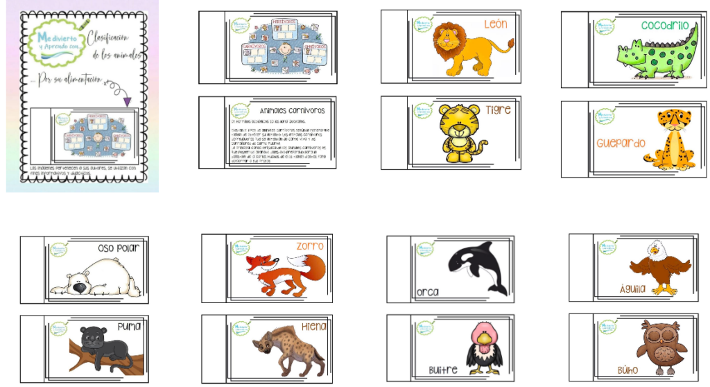 En este nuevo recurso educativo trabajaremos una clasificación sencilla pero muy importante en educación infantil y primer ciclo de primaria: los animales según su tipo de alimentación. Este tema es […]