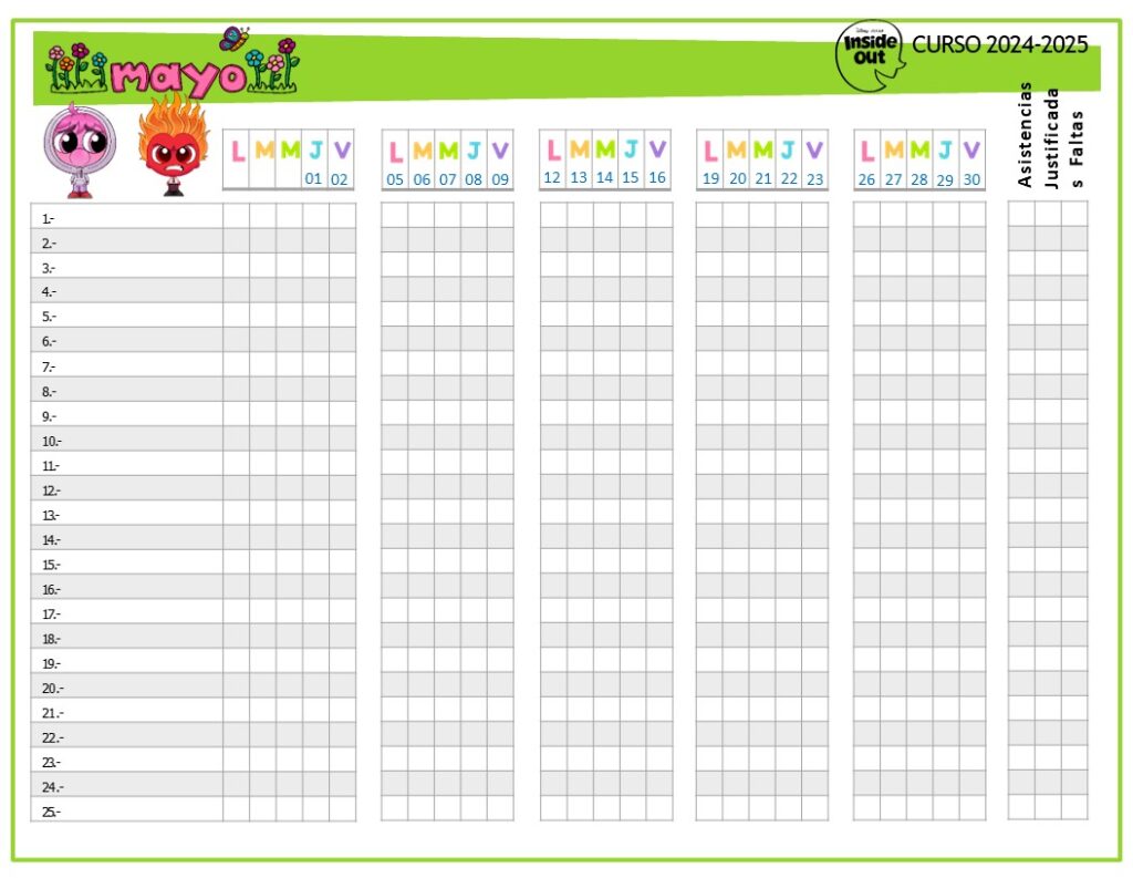 Mayo ya está aquí, y con él llegan nuevas actividades, celebraciones escolares y, por supuesto, ¡mucho por organizar! Para ayudarte a mantener todo en orden, hoy compartimos una herramienta práctica, […]
