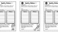 Transforma el aprendizaje de las sílabas en una experiencia divertida y creativa con esta ficha inspirada en el estilo de Spotify. Con este recurso, los alumnos podrán practicar la conciencia […]
