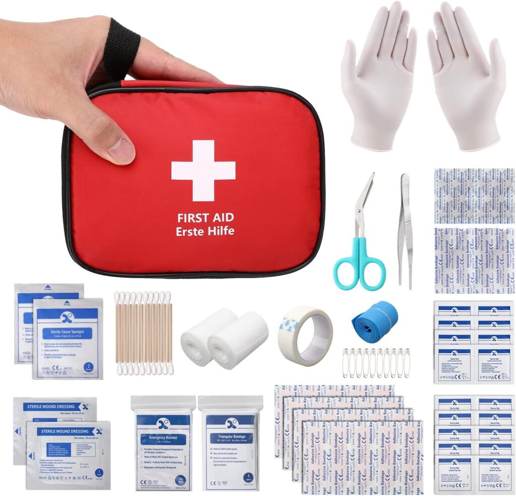 Kit pronto soccorso auto e casa per sicurezza ed emergenze Kit pronto soccorso auto e casa per sicurezza ed emergenze
