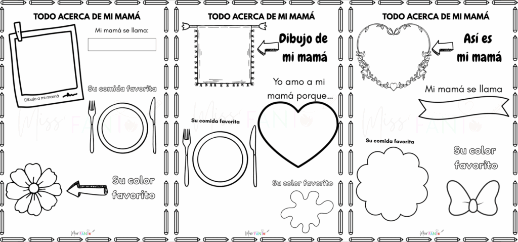 Celebra el Día de la Madre con estas encantadoras fichas de trabajo pensadas para los más peques. Una propuesta ideal para que los alumnos expresen todo su amor y admiración […]