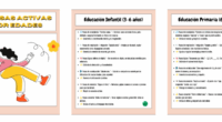 En esta entrada compartimos un recurso muy práctico y visual: una presentación con propuestas de pausas activas clasificadas por tramos de edad. Estas pequeñas dinámicas, pensadas para interrumpir brevemente la […]