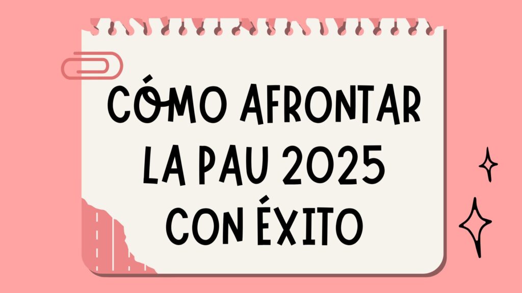 Se acercan los días decisivos para muchos estudiantes que están a punto de presentarse a las Pruebas de Acceso a la Universidad (PAU 2025). Es normal que los nervios, el […]