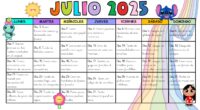 Hoy os traemos un material ideal para disfrutar en verano: un calendario de actividades divertidas para compartir en familia durante todo el mes de julio 2025. Este recurso busca promover […]