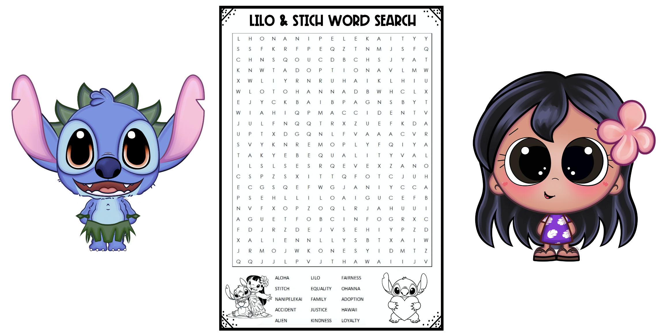 🔠 Lilo & Stitch Word Search: ¡Aprendemos inglés jugando! Aprender vocabulario en inglés puede ser muy divertido si lo hacemos con los personajes favoritos de los niños. Este material está […]