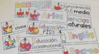 ¿Buscas una forma llamativa y funcional de organizar las rutinas diarias en tu aula? Este material es perfecto para dar color, orden y estructura al espacio escolar: un horario gigante […]