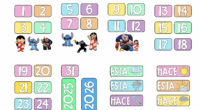 ¿Quieres organizar el aula de forma divertida y visual durante todo el curso escolar? Este material es un completo calendario móvil ilustrado con los personajes de Lilo y Stitch, ideal […]