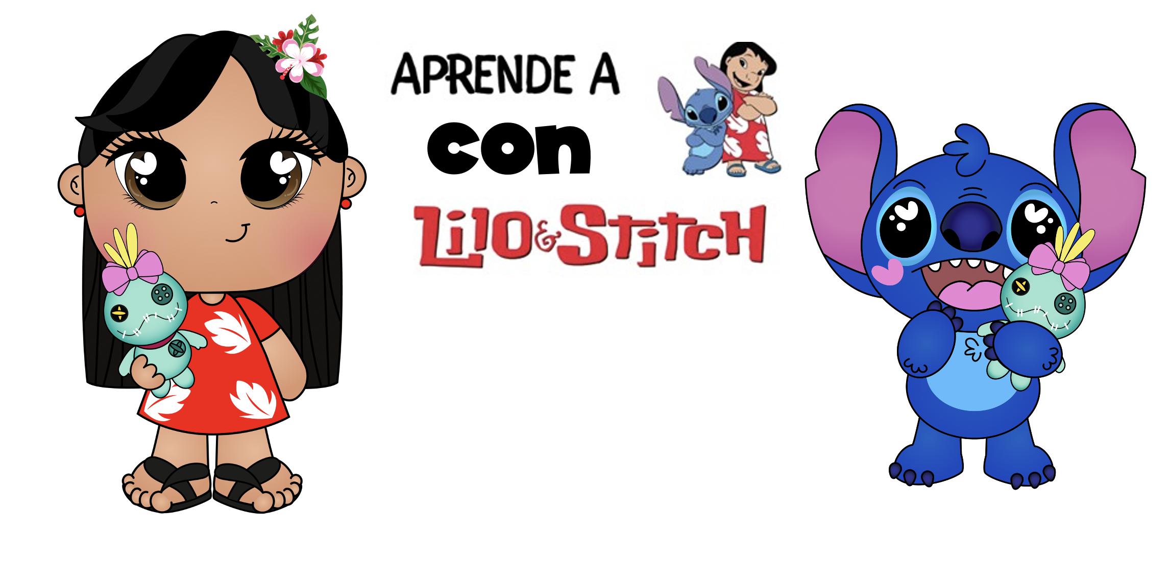 Cuadernito: Aprende a sumar con Lilo y Stitch   Dibujos de Lilo y Stitch para colorear siguiendo el modelo Dibujamos a los personajes de Lilo y Stitch con ayuda de […]